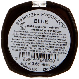 Blue cream eye shadow. Long lasting blendable soft eye shadow colour
