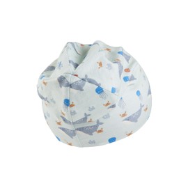 Sterntaler Beanie Wale - Cool Baby Hat Made of Flame Yarn Jersey with All-Over Print Whales - Boys UV Protection 50+ Hat - Variable Wearable - Baby and Children Transition Hat, ice green, 51