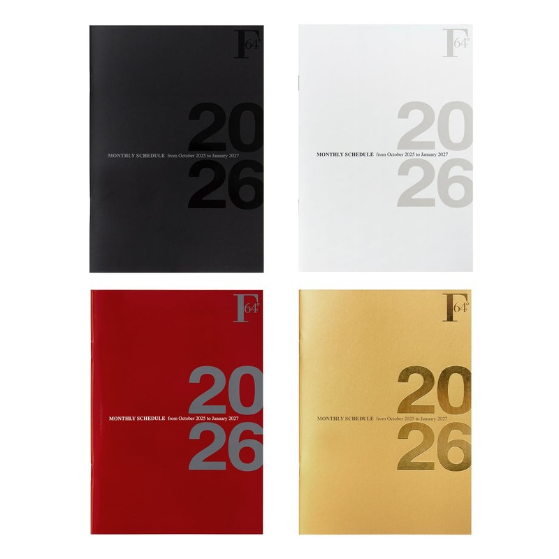 Kyokuto PBF75DR26 Notebook, 2026, Begins October 2025, FOBCOOP B6, Monthly,