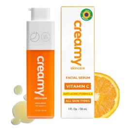 Suero Facial Cremoso Con Vitamina C, 10  De Vitamina C, Par                                                                                           