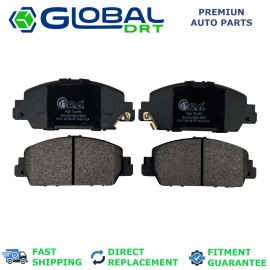 R.A. 4x Front Brake Pads D1654 Fit Honda Accord 2013-2015 2.4L L4 Gas LX LX-S