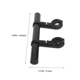 SUPVOX Bike Extension Bracket Handlebar Extender for Mountain Bike Aluminum Alloy Compact Design Space-saving