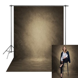 INRUI Retro Abstract Brown Texture Portrait Photography Background Professional Photography Photo Studio Props Background (5x7ft)