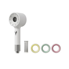 NERO Premium Filtered Shower Head with Vitamin C & Aromatherapy – High Pressure 2-Mode Spa Showerhead with ACF Water Filter for Hard Water, Healthy Skin & Nourished Hair (White)