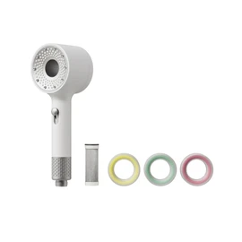 NERO Premium Filtered Shower Head with Vitamin C & Aromatherapy – High Pressure 2-Mode Spa Showerhead with ACF Water Filter for Hard Water, Healthy Skin & Nourished Hair (White)