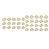 35pcs SMD RGB Switch DIY High Stability Transparent Mechanical Keyboard