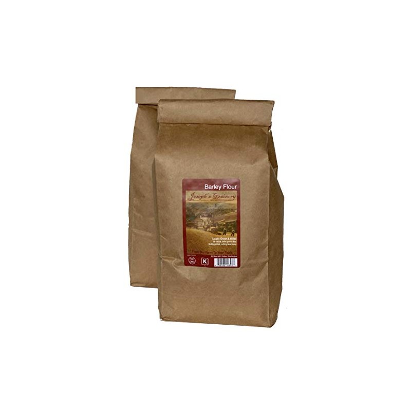 Barley Flour, 16 lbs, Joseph's Grainery Freshly Ground Flour, Non-GMO,