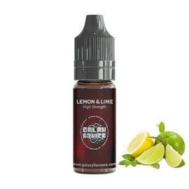Lemon and Lime High Strength Flavouring - 230+ Flavours - Galaxy Food Flavours - 10ml Bottle