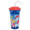 Fun House PAT'PATROUILLE 005776 Drinking Cup with Straw 400 ml