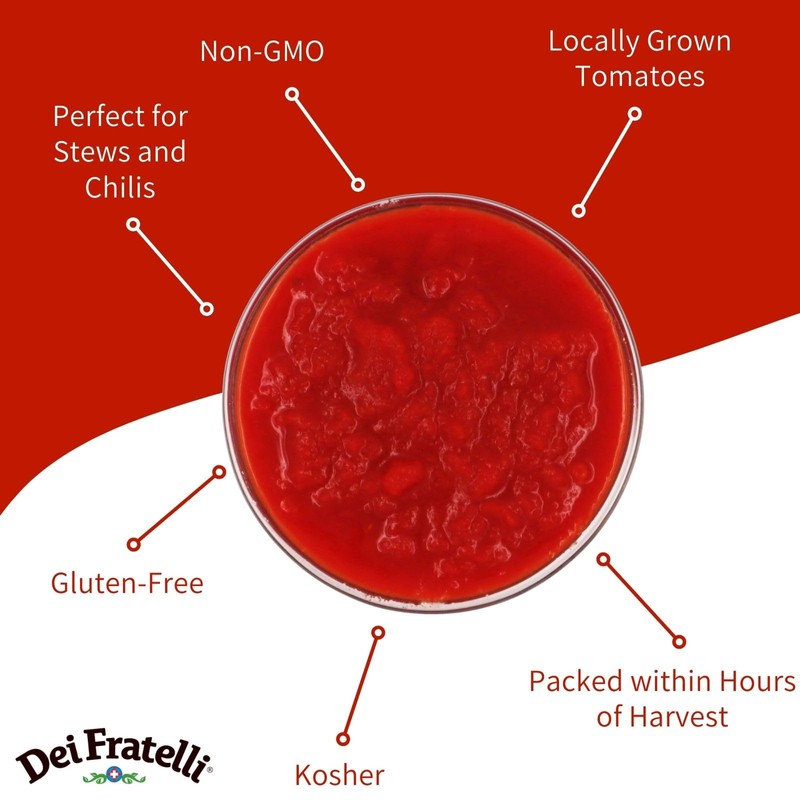 Dei Fratelli Rustic Crushed Tomatoes (12 pack)