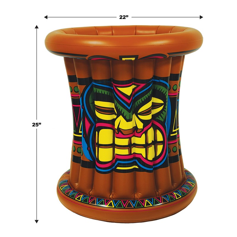 Beistle Inflatable Tiki Cooler