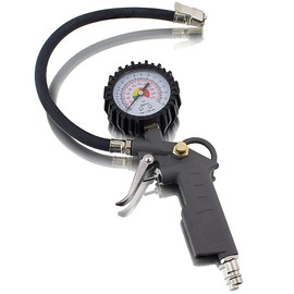 Bituxx® Tyre Inflator 0-12 bar Tyre Inflater Pistol Tyre Pressure Gauge Tire AIR PRESSURE GAUGE
