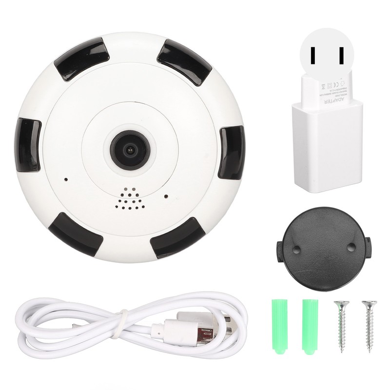 Fisheye Panoramic Camera AC 110‑240V 2MP Wifi 360 Degree Panoramic
