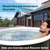 Ice Bath Thermometer Timer,Water Thermometer Timer for Ice Bath,Digital Ice