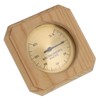 Wooden Sauna Thermometer Squared 0 to 120 Celsius High Accuracy