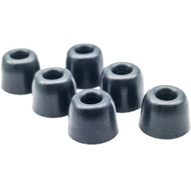 Klowcok Memory Foam Earbud Tips Replacement for Earphones and Ear Buds. Ear Tips Size 4.9 mm for in-Ear Headphones with 5-6 mm Tips. 3 Pairs with S/M/L, Black