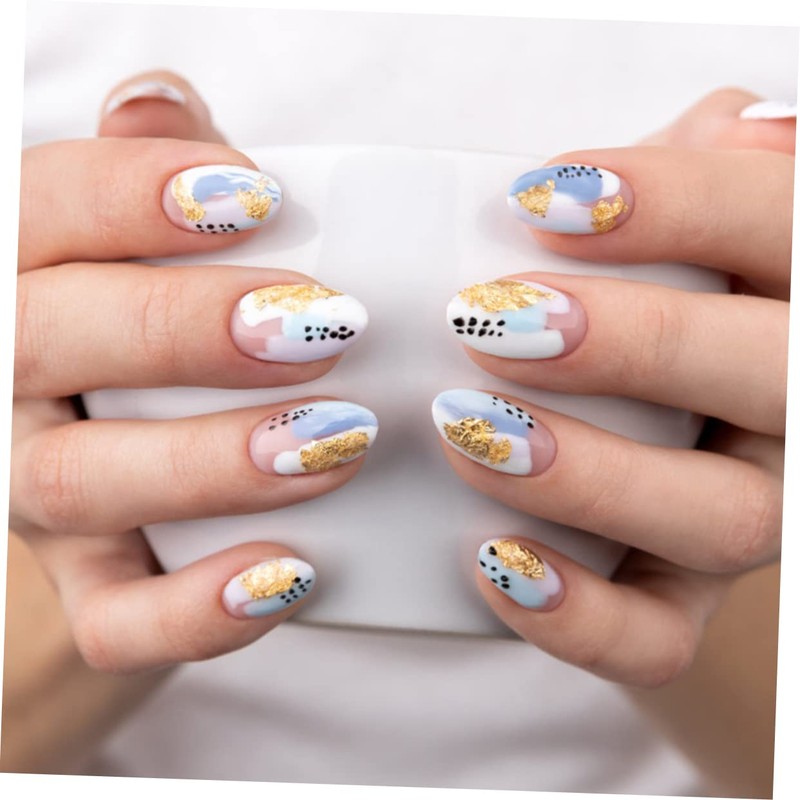 Baluue Elegant Water Drop Nail Tips 600 Pieces Full Cover