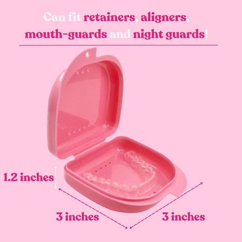 Genco Dental Retainer Case - Mouthguard Case - Mouth Guard