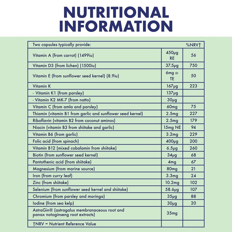 Higher Nature - Vitality Multivitamin for Men - True Food