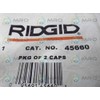 Ridgid 45660 Caps, Quantity 2
