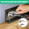 2 PCS 90 Degree Right Angle Drill Attachment Set, 105