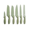 GreenLife 6 Piece Kitchen Knife Set, Rust-Resistant Nonstick Coating, High