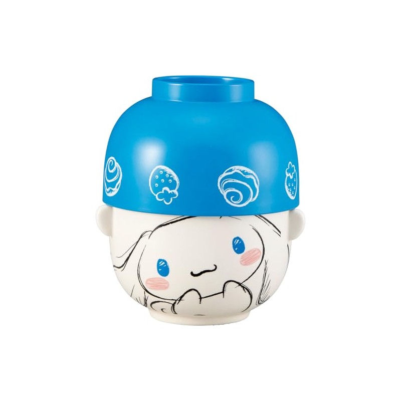 Sanrio SAN4642-2 Cinnamoroll Soup Bowl, Large Dinnerware Set, Approx. Diameter