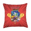 Ryan's World Titan Universe Red Titan and Team Throw Pillow