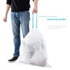 Home Zone Living 2-Pack 12 Gallon Kitchen Trash Bags with