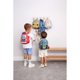 LÄSSIG Unisex Tiny Backpack Luggage Children's Luggage, multicoloured, Tiny Drivers