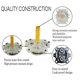 ALITZ 　Mixing Cartridge Replacement Compatible with Kohler & Sterling 5300 / 5300FS | Fits Rite-Temp Pressure-Balancing Valves (K-8300, K-8304 Series) | Square Metal Stem, O-Ring