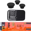 VIKOS Products (Combo Pack) 3 Pieces Wrangler Tailgate Plugs and