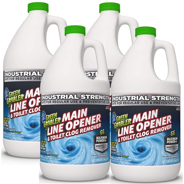 Ultimate Main Drain Opener | Drain Cleaner | Sewer Cleaner + Hair Clog Remover | 4 Gallon Case