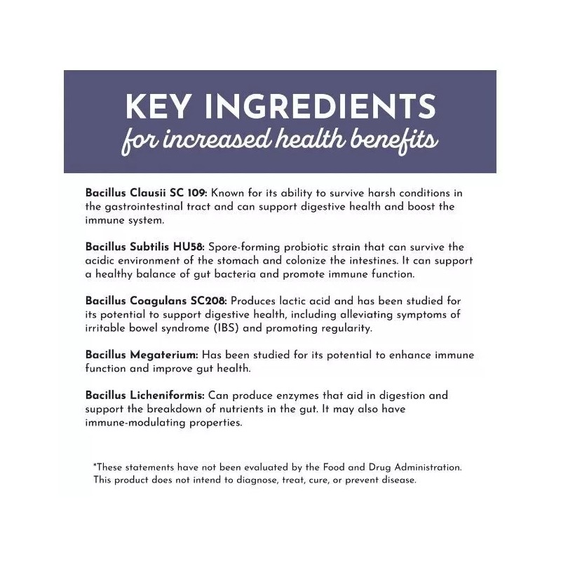 Just Ingredients Probiotic Complex Powdered Drink-Elderber