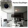 CCTV 1/3 CCD 1000tvl 6mm Indoor/Outdoor 6pcs IR LEDs Mini