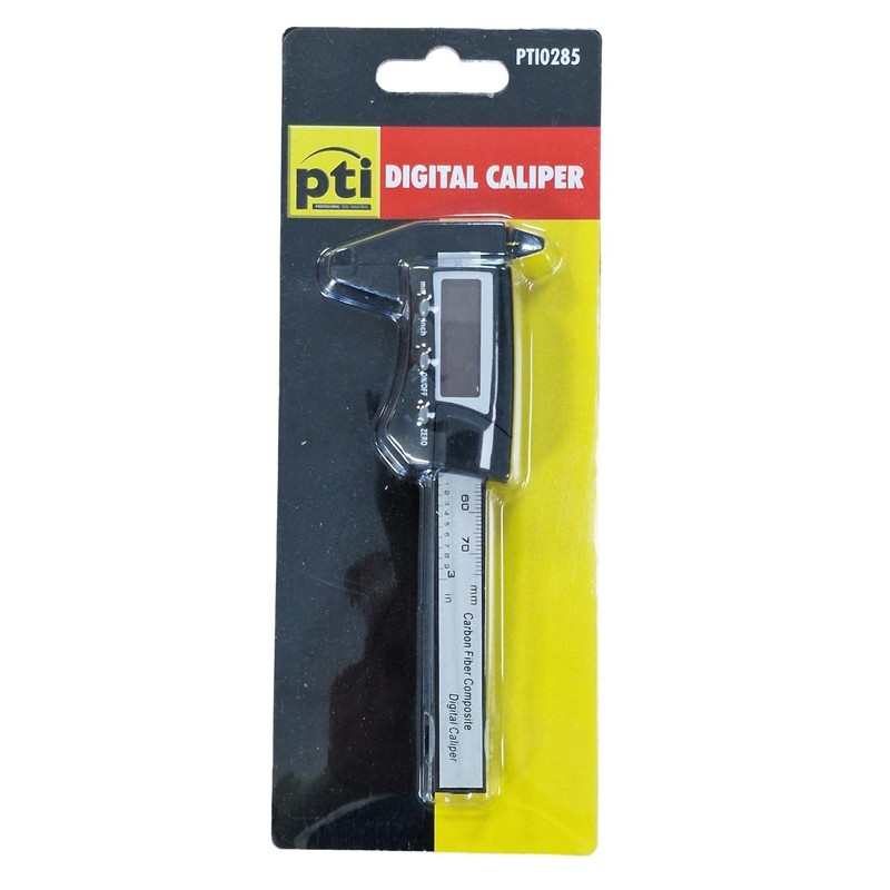 PTI Mini 75mm Digital Vernier Caliper Electronic Gauge Micrometer,LCD Screen