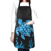 SUCUWINY Sea Turtles Aprons for Women With Pockets Mens Chef