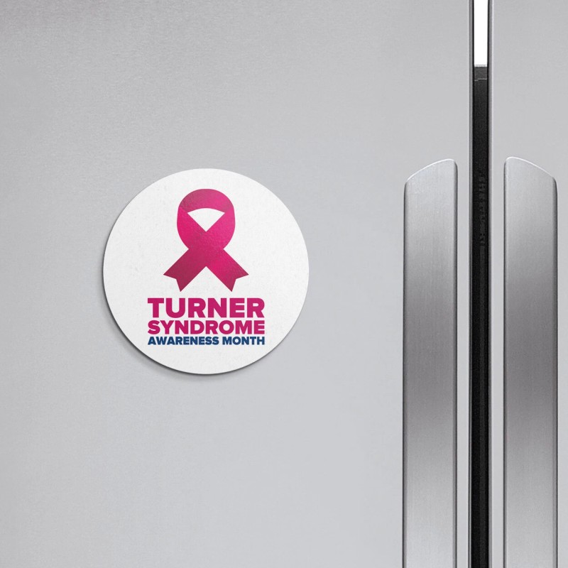Unbranded Turner Syndrome Awareness Month | 4'' X 4'' Round