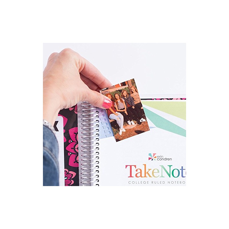 Erin Condren 2" Coil Clip Connectors, Clear (Acc-Coil)