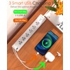 2 Prong Power Strip, WRXDMC 2 Prong to 3 Prong