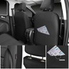 CAR PASS Faux Leather Car Seat Covers Front Seats Only,