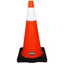 RK 28" RK Orange Safety Traffic Cones with One Reflective Collars -CONE28O1T - 8