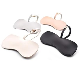 JJLFresheners Pink Soft Leather Glasses Case Pouch Eyeglasses Bag Organizer Storage Portable Sunglasses for Women Men Eyewear Sleeve, Sunglasses and Eyewear Accessories, Women's Eyeglass Cases