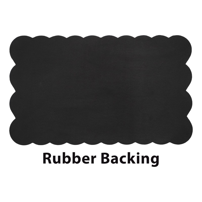Calloway Mills Knotted Rubber Mat 18 ''x 30'' (Gold)