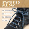 Stepace Round Boot Laces (2 Pairs) 4.5 mm Heavy Duty