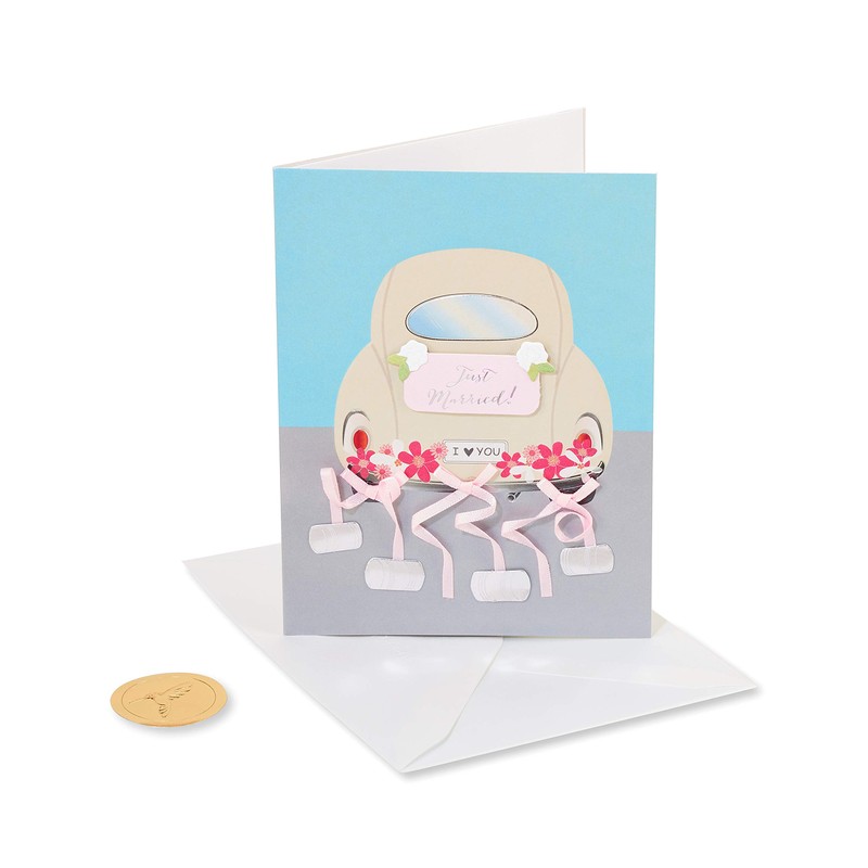 Papyrus Wedding Card (To Your Amazing Journey)