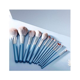 DHAEY Brocha de Maquillaje Juego de 12 brochas de Maquillaje, Juego de brochas de Maquillaje sintético avanzado, brocha for Base, brocha for Mezclar  