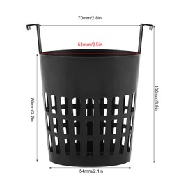 Niiyen 10PCS Net Pots Hydroponic Grow Basket Plant Grow Cup Planting Mesh Pot Hydroponic Bucket Lids for Outdoor Indoor Plant Support