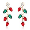 Christmas Light Bulbs Earrings for Women Holiday Colorful Bulb Earrings