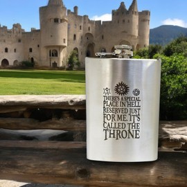 8oz There's a Special Place in Hell Flask